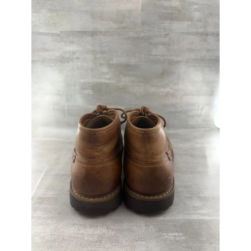 Clarks Men Brown Leather Chukka Boots 26103252 Lace Up Lug Sole Size 9M